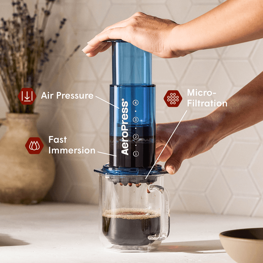 AeroPress Coffee Maker - Clear & Colors - Image 17