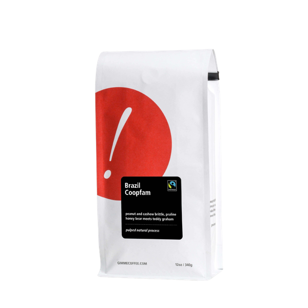 Brazil Coopfam Certified Fairtrade 12 oz